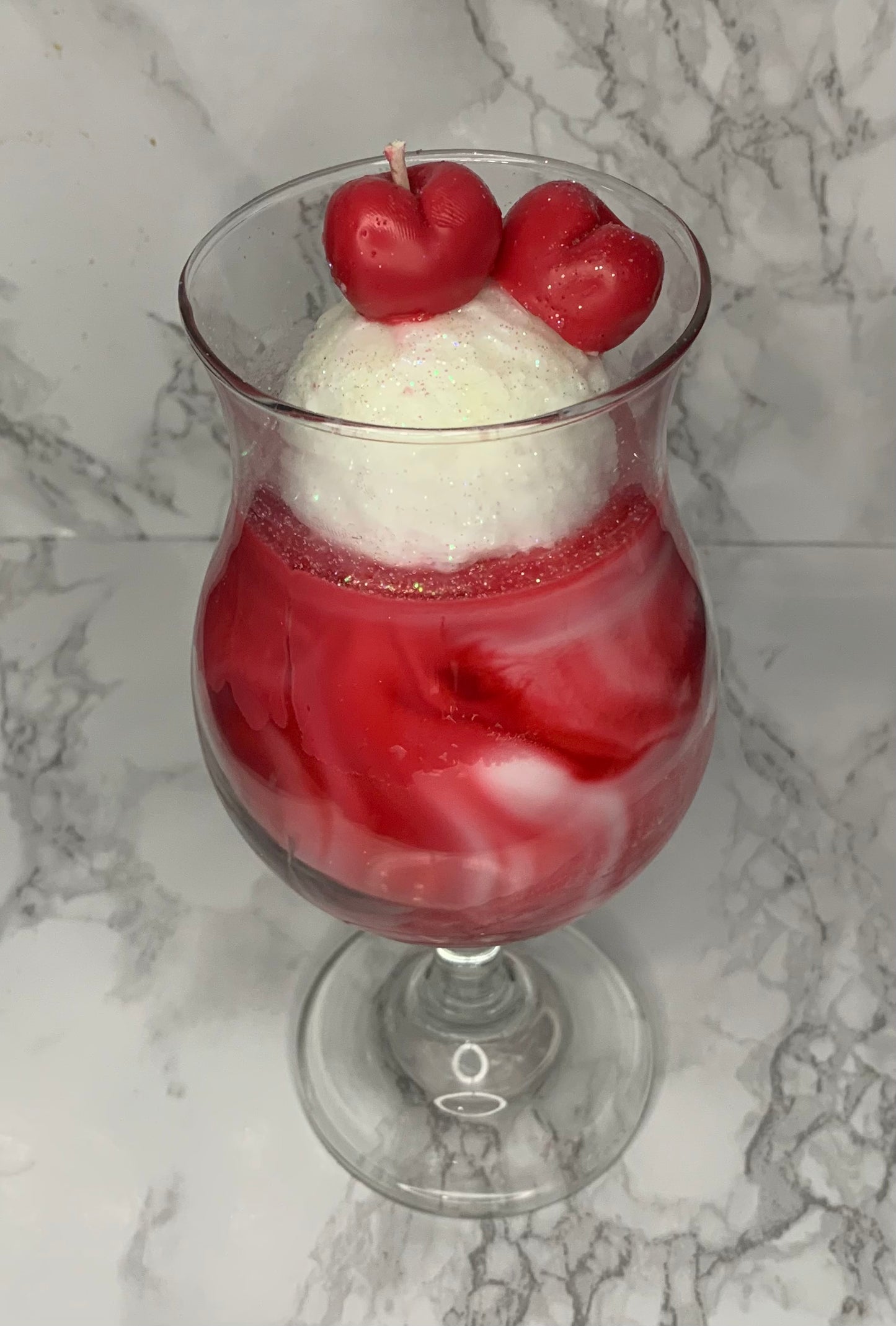 Novelty Cocktail Glass Candle